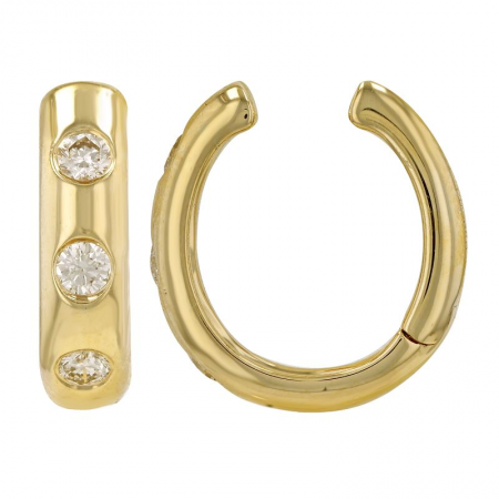 studio image of diamond jewelry in 14k gold