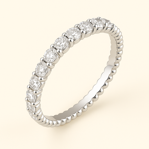 studio image of diamond jewelry in 14k gold