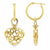 18Kt Multi-Shaped Heart Earring Charms (Pair) *Excludes Huggies)