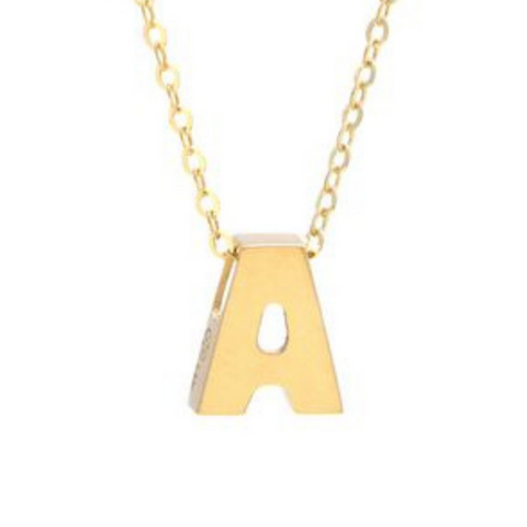 14Kt Initial "A" Necklace