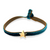 9Kt Star Blue Elastic Velvet Fabric Bracelet