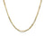 18Kt Yellow White & Rose Gold 3 Chain Necklace (Adjustable Length)