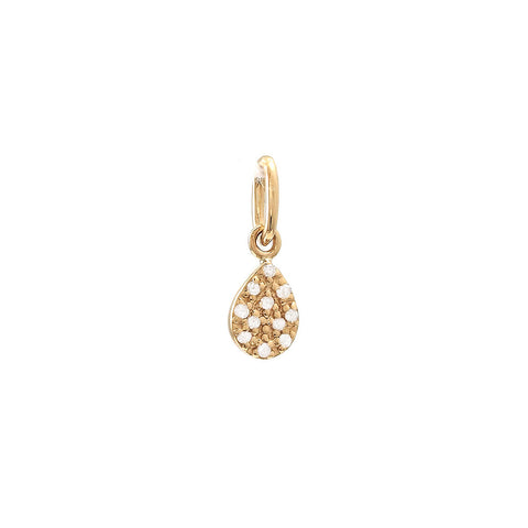 14Kt Diamond Drop Pendant