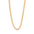 18K gold anchor link chain necklace crafted in Italy. Sculptural links with modern strength and timeless shine.