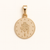 14Kt Miraculous Medal 15mm/0.59in