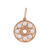 Pearl Encrusted Round Pendant