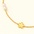 14Kt Flower Pearls Bracelet
