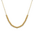 14Kt Diamond Cut Beads Necklace (Adjustable Length)