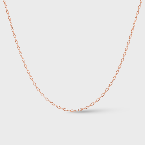 Diamond Cut Link Chain in 14K Gold
