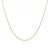 18Kt Rolo Chain 40cm/16in (Adjustable Length)