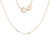 14Kt Diamond Cut Link Chain 40cm/15.7in