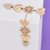 14Kt Dangling Diamond Hearts Earrings