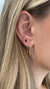 14Kt Pear Shape Ruby Earring (Single)