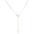 18Kt Thin Short Rosary Necklace