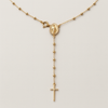 360 video of Italian Rosary Necklace in 18K Gold
