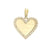 Diamond Bezel Heart Pendant (Small)