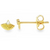 14Kt Diamond Fan Earring (Single)