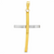 18Kt Yellow & White Gold Cross
