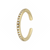 14Kt Diamond Ear Thin Cuff