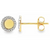 14Kt Round Diamond Stud Earrings