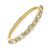 18Kt Oval & Round Diamond Ring